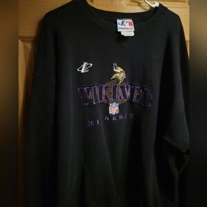 Vintage Logo Athletic brand Minnesota Vikings crewneck sweatshirt